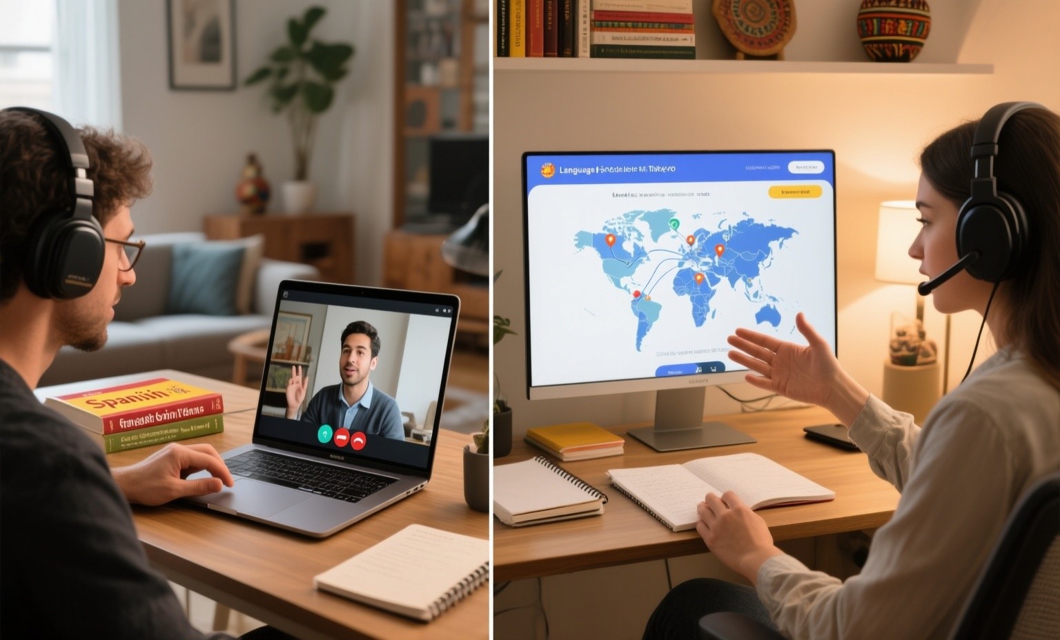 Language learning goes global: how online platforms are connecting native speakers with language students worldwide
