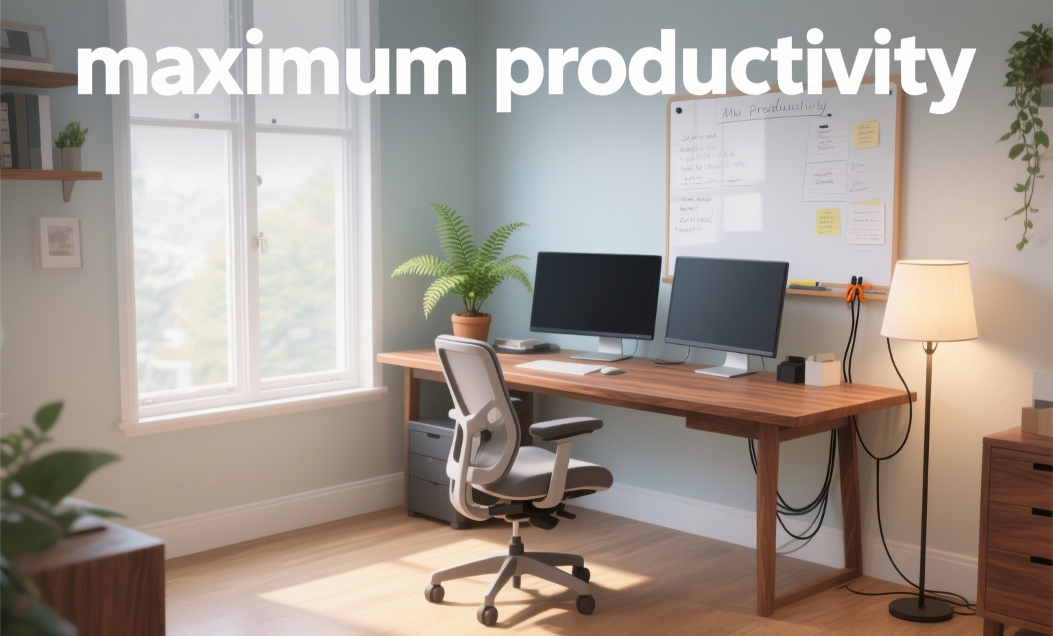 Setting up your home study space for maximum productivity